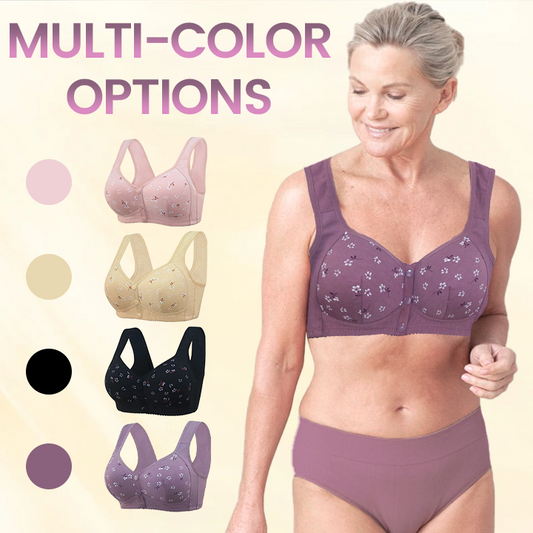 Ceoerty™ Daisy Comfort Button Bra