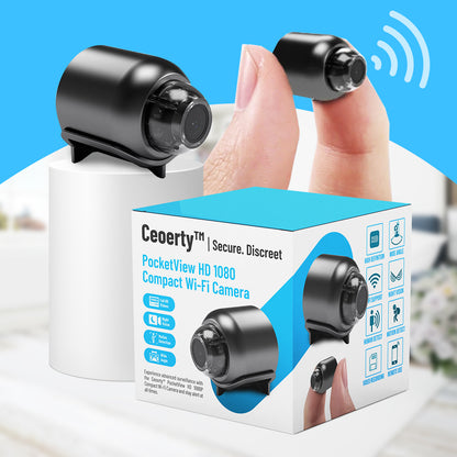 Ceoerty™ PocketView HD 1080P Compact Wi-Fi Camera