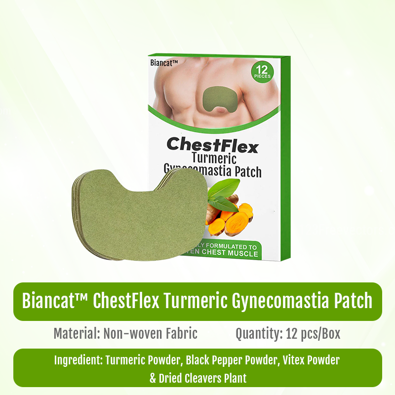 Biancat™ ChestFlex Turmeric Gynecomastia Patch