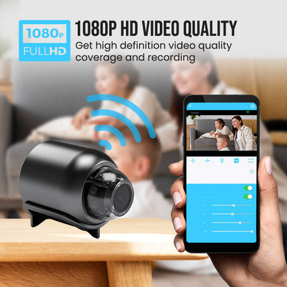 Ceoerty™ NanoLens HD 1080P Compact Wi-Fi Camera