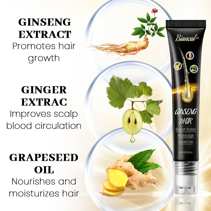 Biancat™ Ginseng Hair Boost Roller Massage Essence