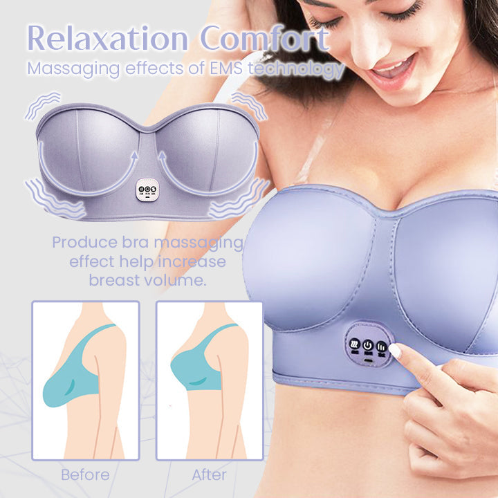 Ceoerty™ PROLift EMS Bust Massager Bra