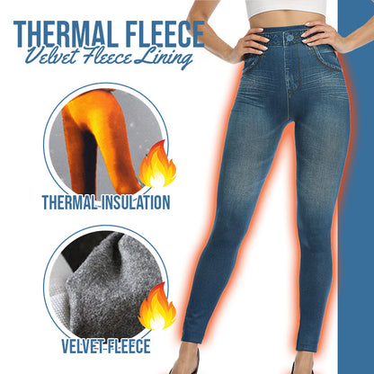 Ceoerty™ DenimFit Thermal Fleece Jeggings